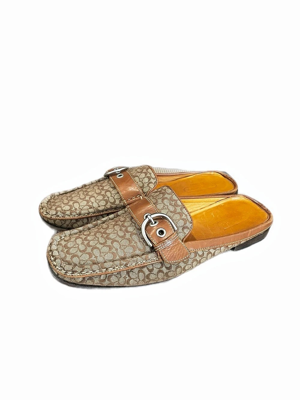 Coach Erica Mini Logo/CLF Khaki/Doe Size 8.5M Style: A0127 Y2K 2000s